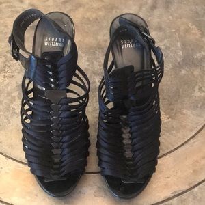 Stuart Weiztman gladiator platform heels